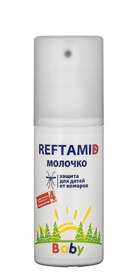 Молочко детское "Рефтамид" от комаров, 100 мл/27/