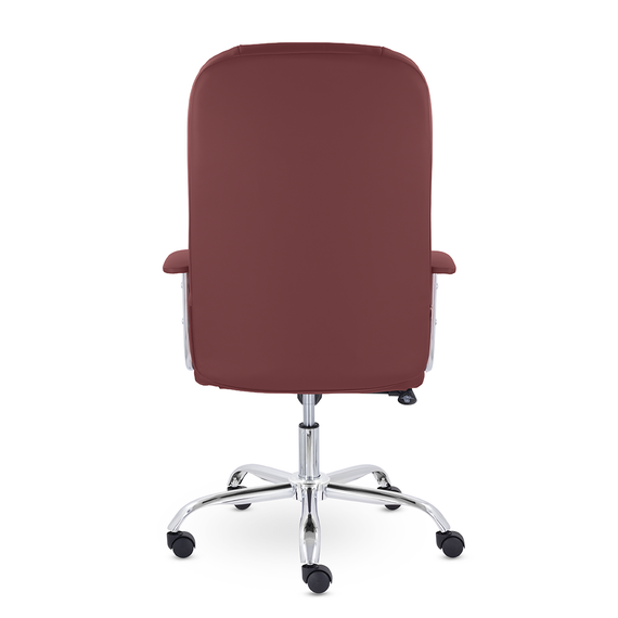 Кресло СН-277 Бостон В Айс хром S-0411 (бордовый)