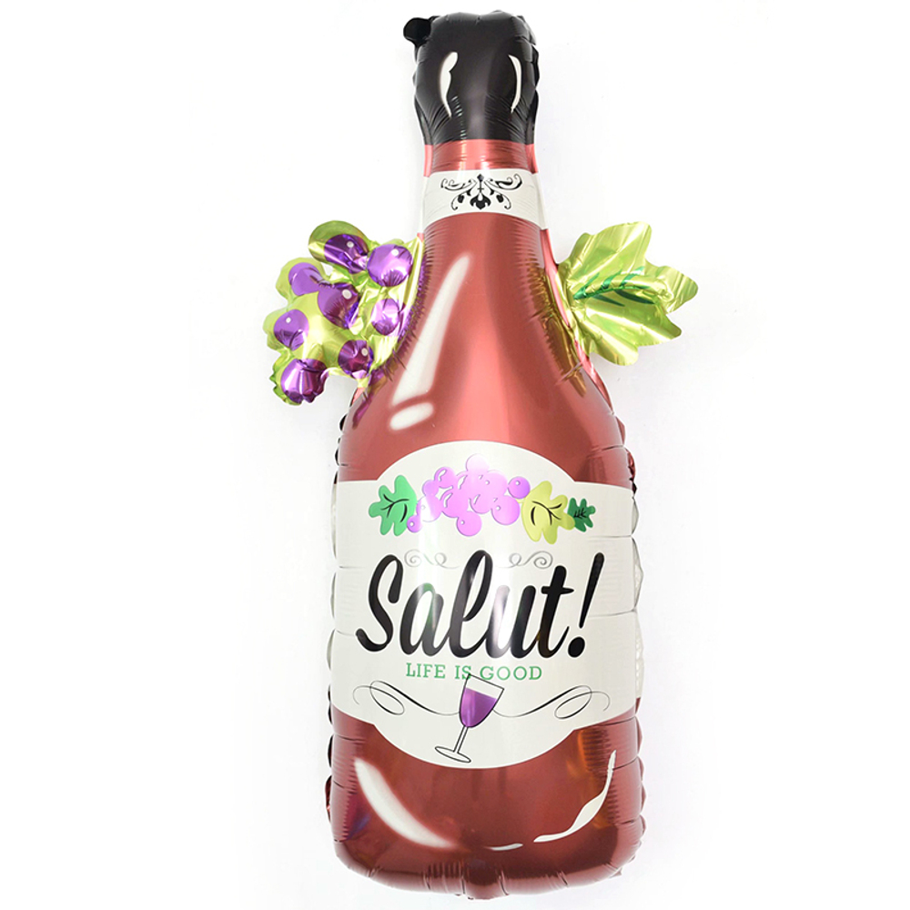 К Фигура Бутылка Виноградное Шампанское (35''/89 см)