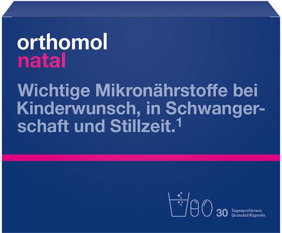 Orthomol Natal Саше с гранулами + капсулы