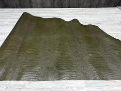 Crocco Bagon Military Olive (0,8-1,0 мм), цв. Оливковый, натуральная кожа