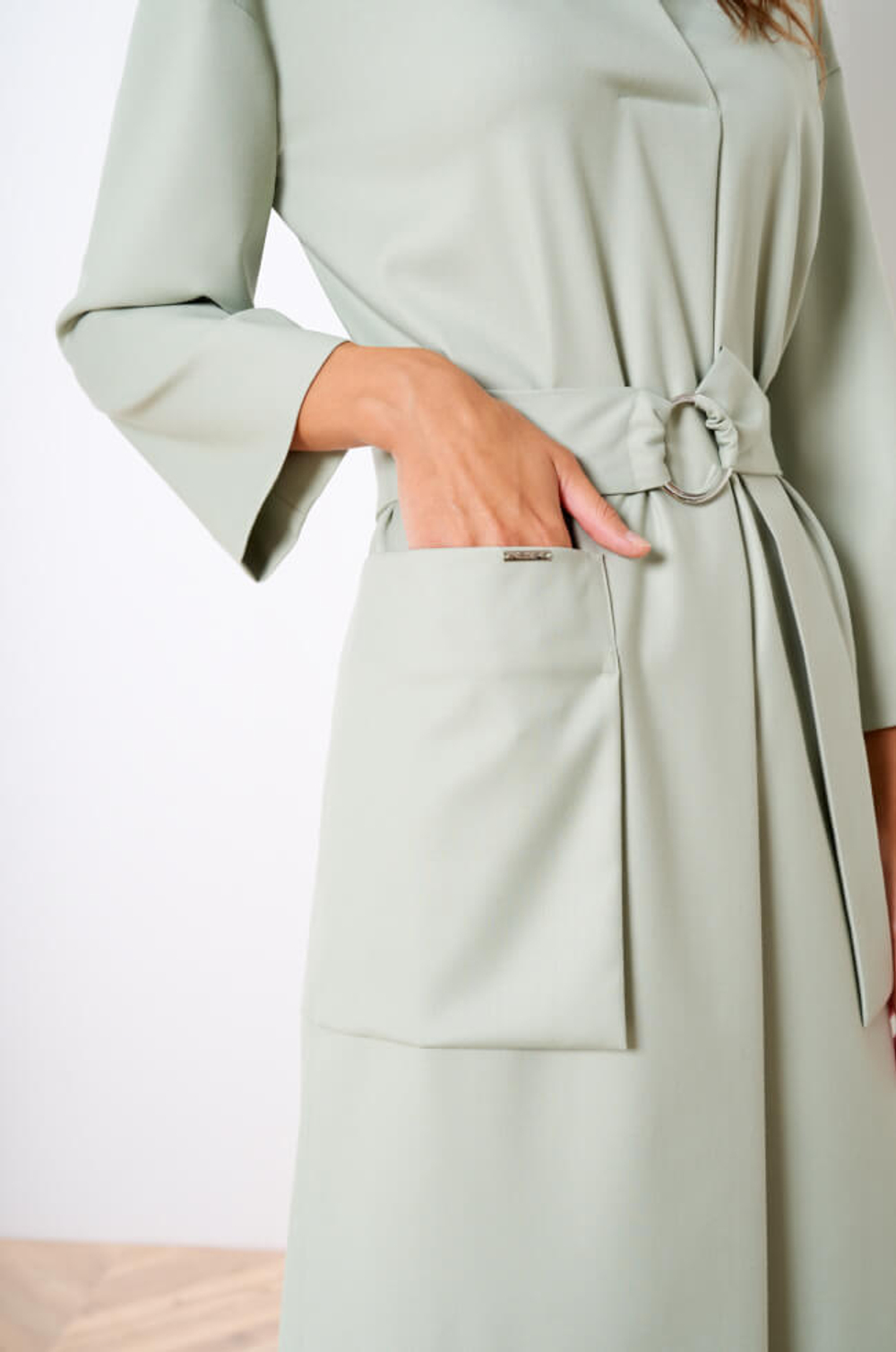 51269 Платье женское (дымчато-мятный)