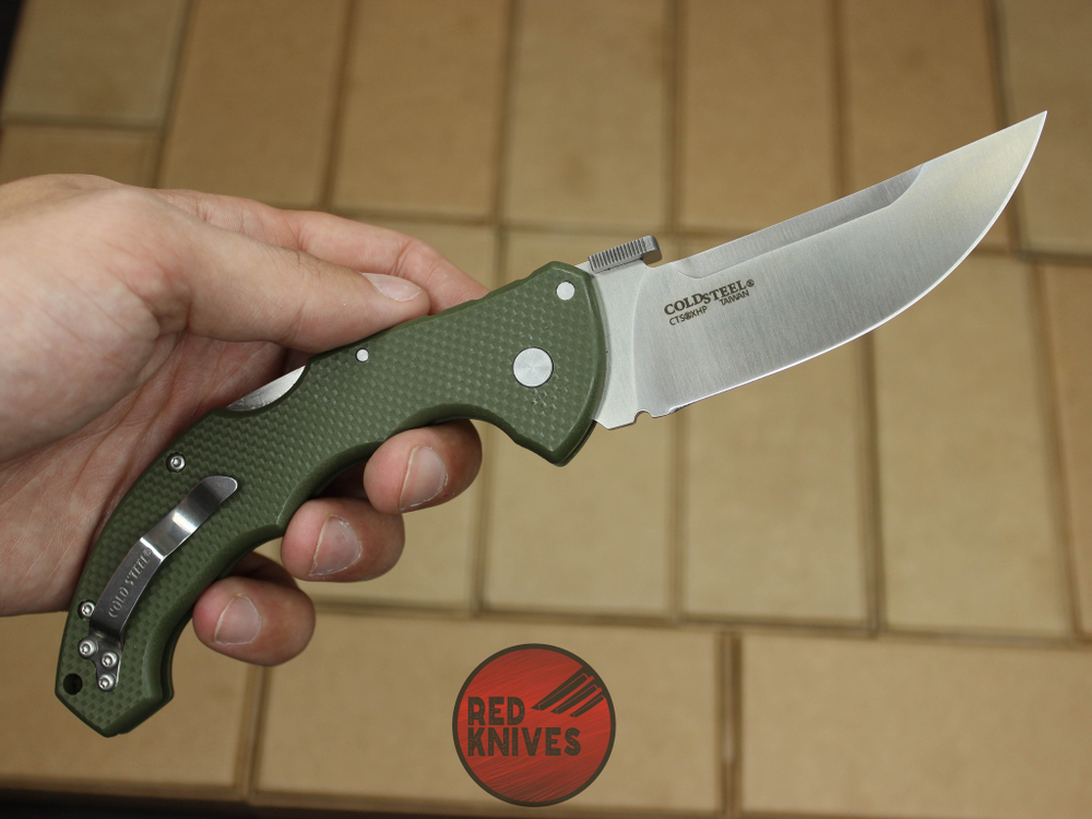 Нож Cold Steel Talwar 4 - зеленая рукоять 21TLVG