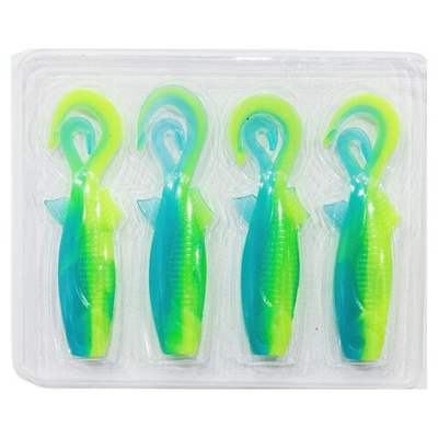 Силиконовая приманка KAIDA 7см №41