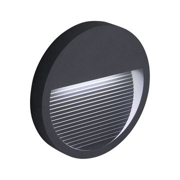 Светодиодный светильник Feron DH203 5W, 4000K, IP65, круг, серый