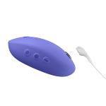 Сиреневый клиторальный вибратор 9,6см We-Vibe Temp Heating & Cooling Massager Lavender Blue SNHS1SGE