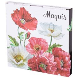 НАБОР ТАРЕЛОК ОБЕДЕННЫХ LEFARD "МАКИ" 2 ШТ. 25,5 СМ (КОР=18НАБ.)