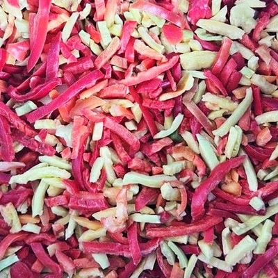 Перец замороженный Меланж (соломка) / Коробка 10кг