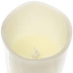 Сувенир с подсветкой «Свеча восковая - Звездная» 7,5*15 см - облита воском (работает от батареек 3 ААА)