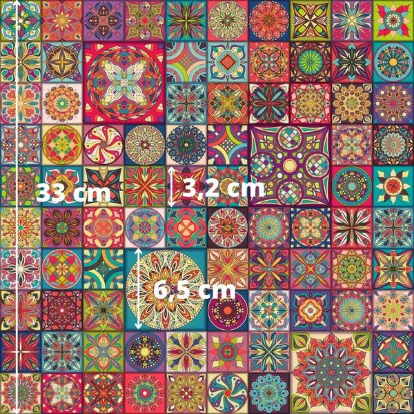 МАРРАКЕШ #13, отрез 35 см,  100% хлопок Handmade Fabrics 5