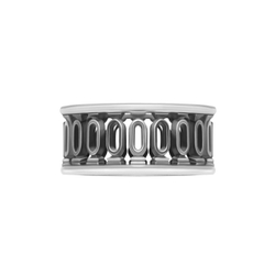 "Канал" кольцо в серебряном покрытии из коллекции "Petersburg" от Jenavi