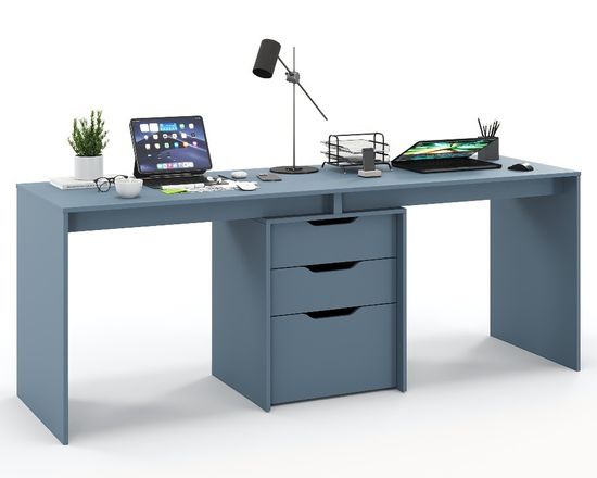 Стол ГРАНД-ЛАВОРО /1800*750*600/ маренго / маренго