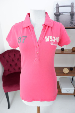 Футболка-поло Woman Soul яркая 48 размер