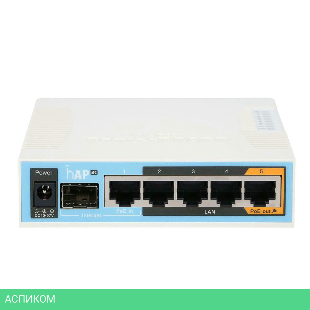 Маршрутизатор MikroTik RB962UiGS-5HacT2HnT
