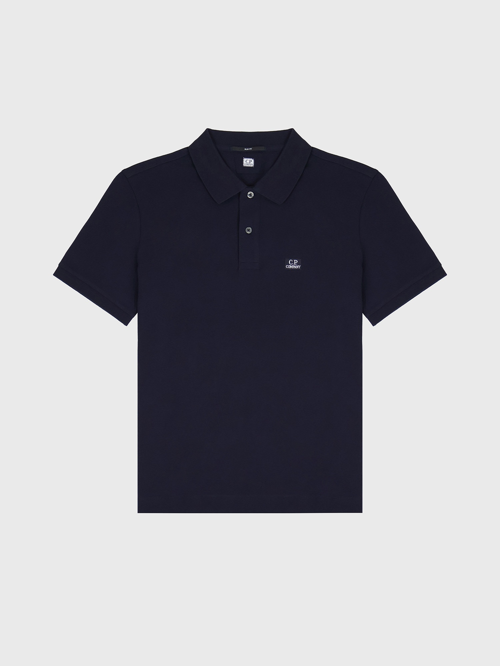 Поло C.P. Company Stretch Piquet Slim Navy