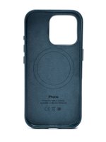 Кожаный чехол Leather Case iPhone 16 Pro Зеленый