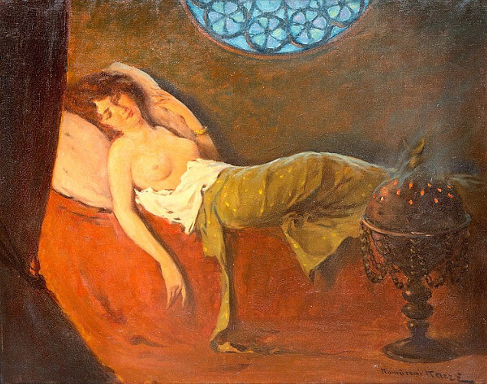 Endre Komaromi-Kacz (1880-1969) - эротическое искусство венгерского художника Эндре Комароми-Кача