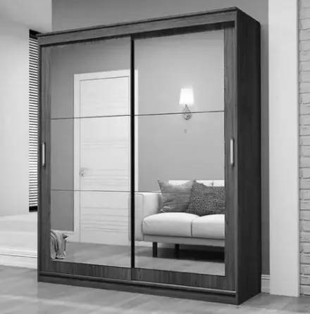 Шкаф-купе Альянс 18 Анкорн белый к-кт зеркал №4