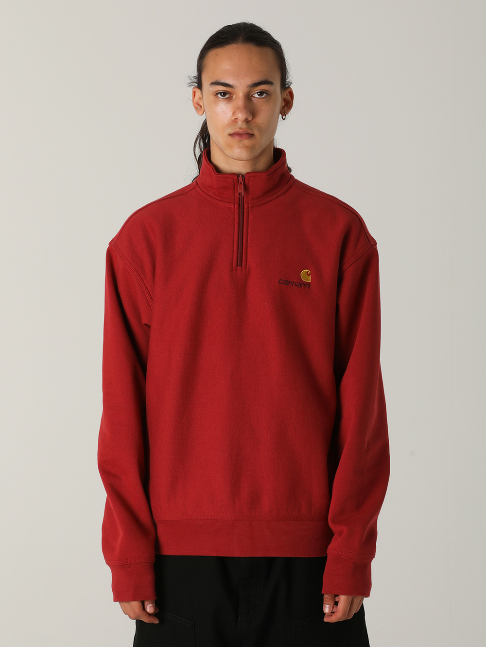 Мужская Толстовка Half Zip American Script