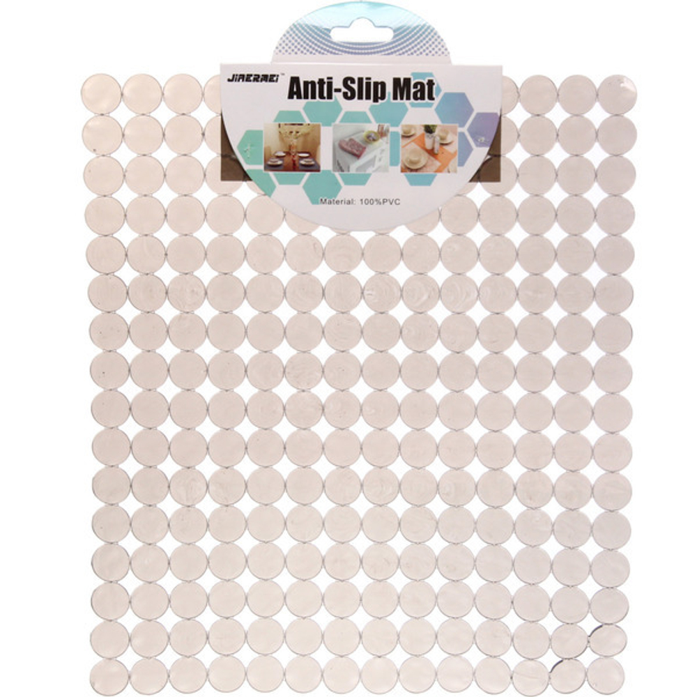 Коврик для раковины «Шарики» 32*27см серый