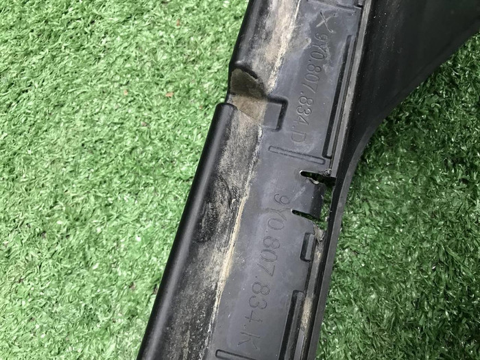 Юбка заднего бампера Porsche Cayenne 3 (2017-2023)