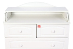 Комод "Ричард" 5 ящ. (арт.65) МДФ 800/5 (белый)