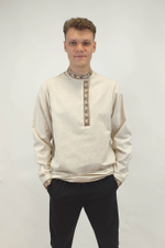 Рубашка мужская с поясом