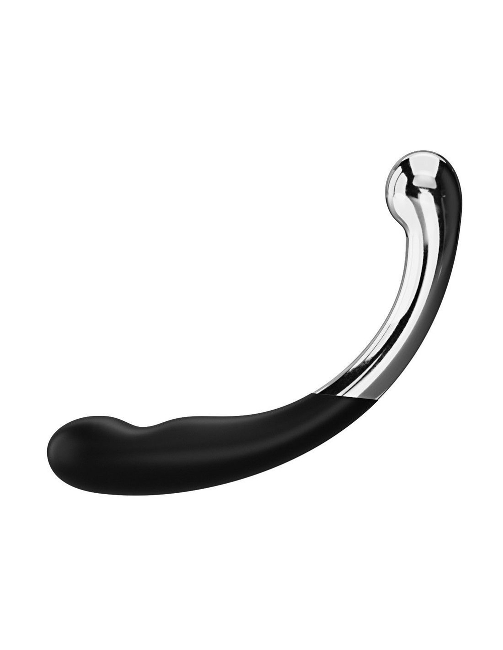 Двусторонний стимулятор Sweet Pressure - 23 см. (Цвет: черный)