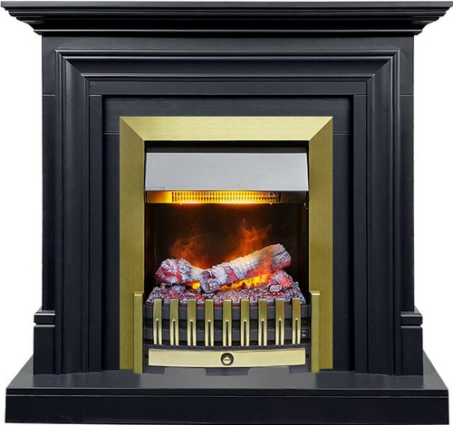 Каминокомплект Bradford - Серый графит с очагом Danville Antique Brass FB2