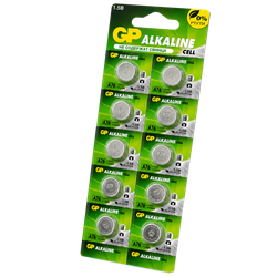 Элементы питания GP A76 / LR44 (1.5V) - 10 шт.