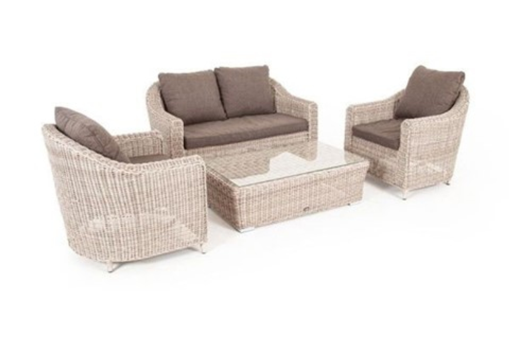 Лаунж-зона Кон Панна бежевый Арт.: KPS2C2TJ-4-SET beige