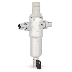 Фильтр сетчатый VARMEGA промывной, комбинированный 1/2", PN25, для ГВС и ХВС, VM22901