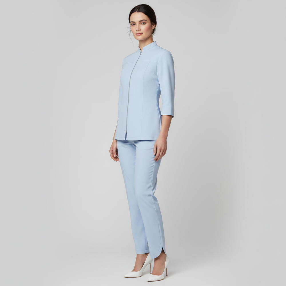 Медицинская женская блуза "Лотос"