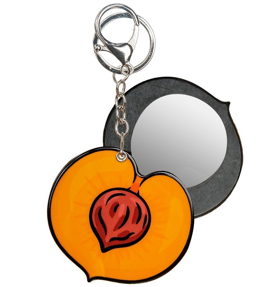 MR-162 Брелок с зеркальцем «Персик» Mark Rita