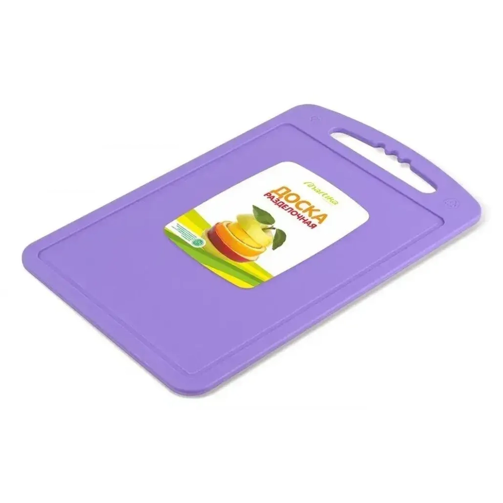 Доска разделочная 18см средняя фиолетовая С52ФИЛ