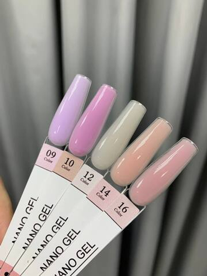 12 Гель Nano M&K, 10мл