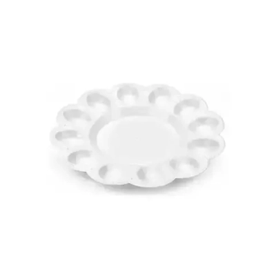 Тарелка для яиц снежно-белый