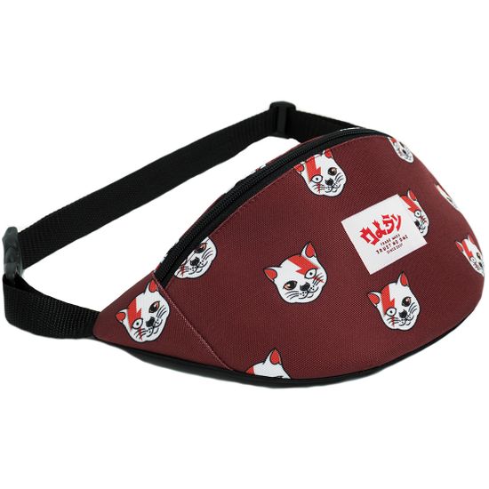 Поясная сумка OLDY. Кот. Красный