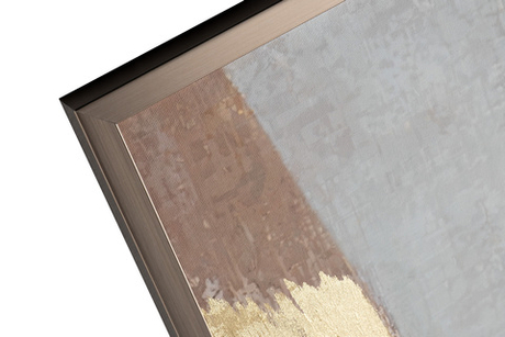 Холст "Золотое искусство-2" 70x100 см,багет латунь, зол.поталь Garda Decor