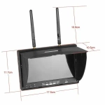 FPV монитор LCD5802D 7" Diversity 40CH с DVR