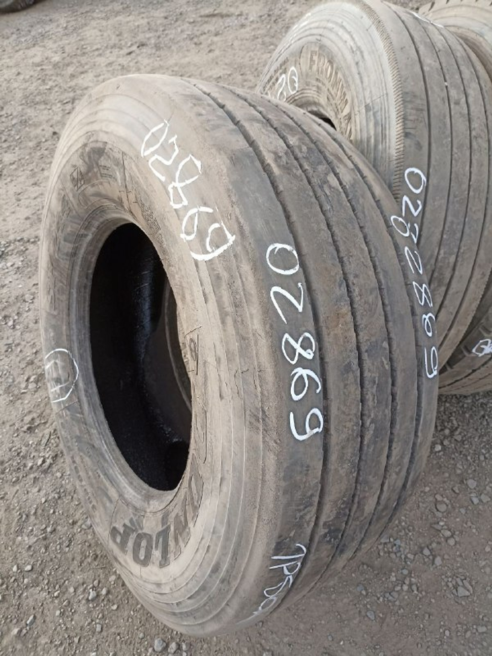 385/65R22.5 Dunlop SP244 шина б/у