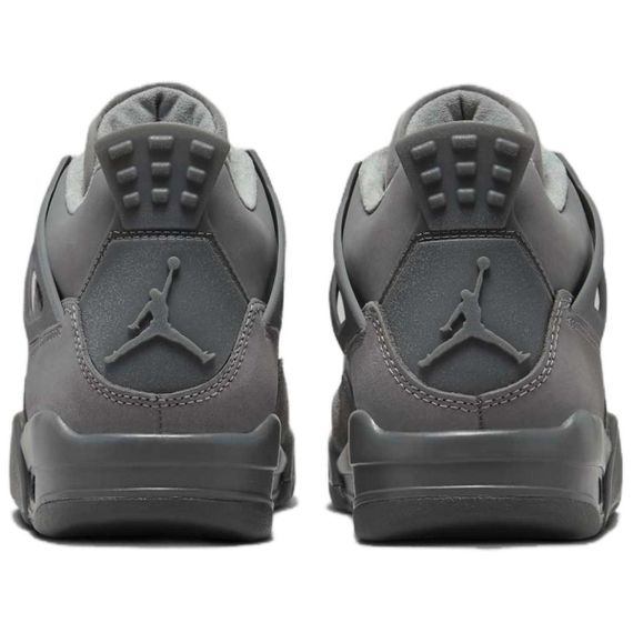 Jordan Air Джордан 4 Детские баскетбольные кроссовки Низкие Серые Унисекс