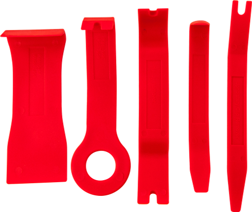 AURTS5 Набор приспособлений для демонтажа декоративных панелей салона автомобиля, 5 предметов