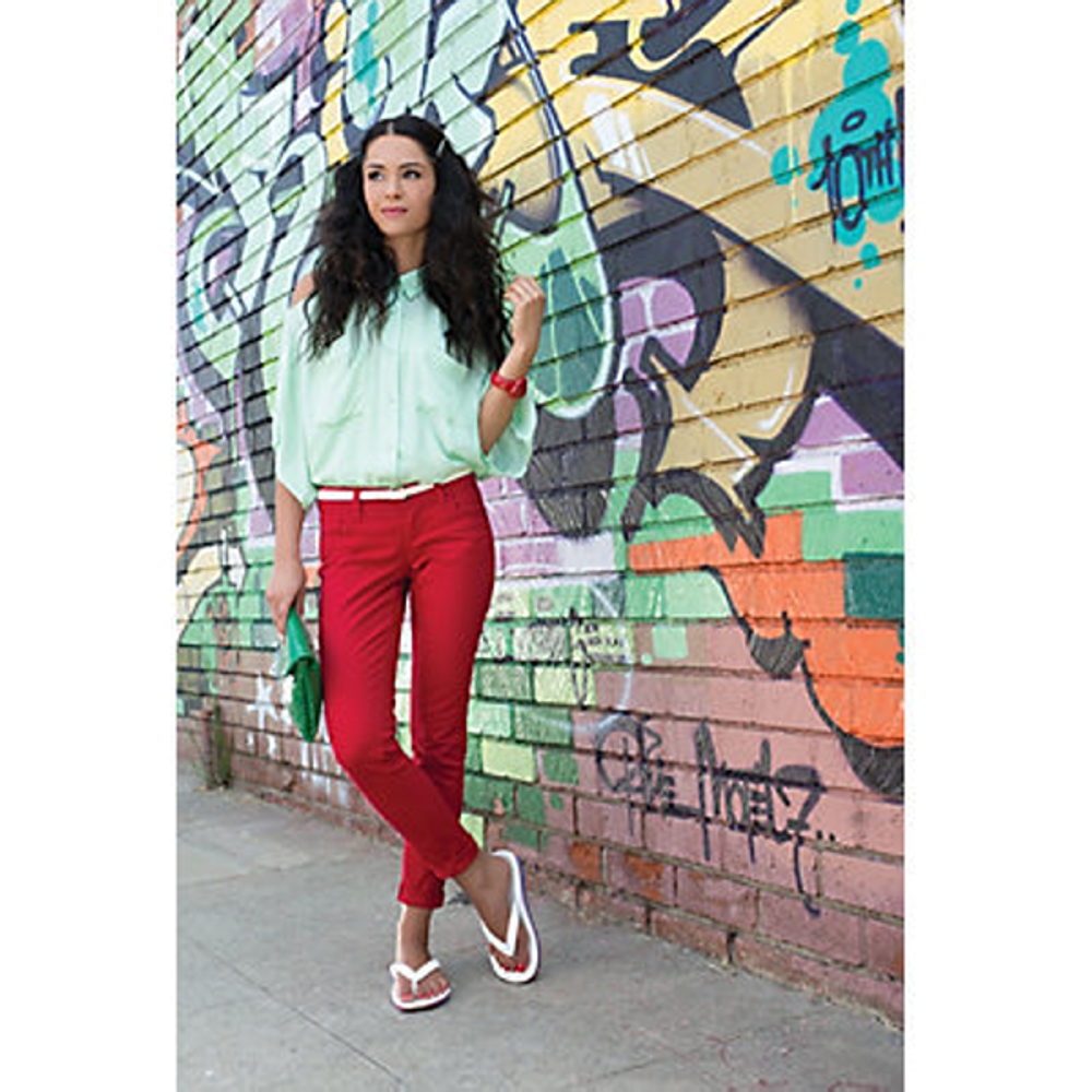 Шлепанцы Crocs Retro Flip Red / Black