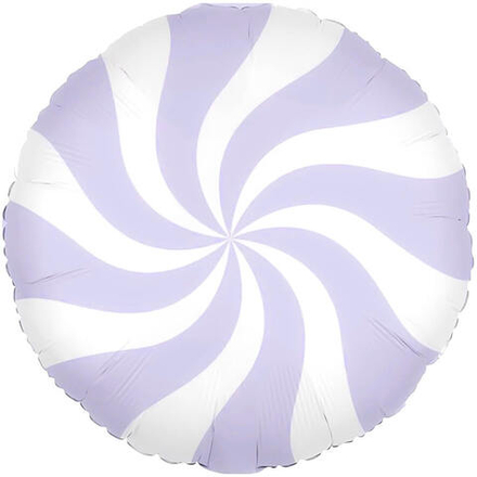 Шар круг Леденец сиреневый