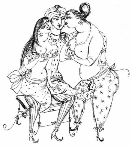 Bele Bachem (1916–2005) - эротическое искусство немецкой художницы Беле Бечем. 18+