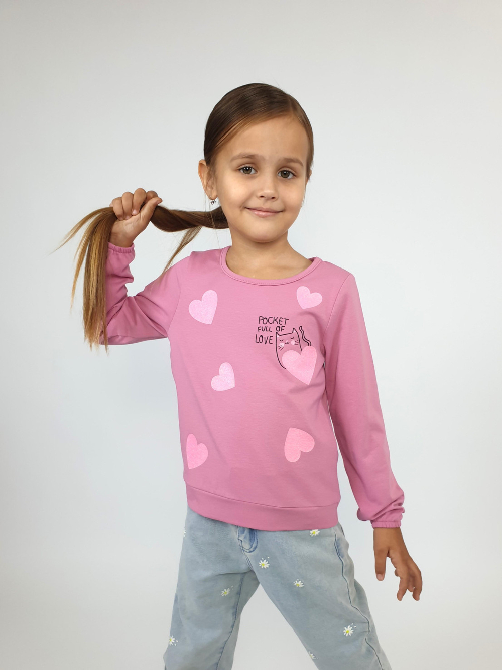 16-160-4 Джемпер для девочки