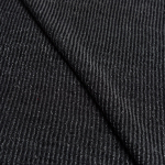 Футер 2-х нит., 92% Хлопок, 8% ПЭ, 210 гр/м2, чёрный/св.серый (2622)