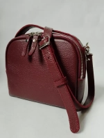 Сумка женская через плечо кросс боди натуральная кожа летняя