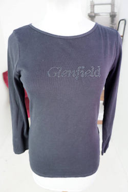 Лонг Glenfield со стразами, маркировка М, визуально на 46 размер